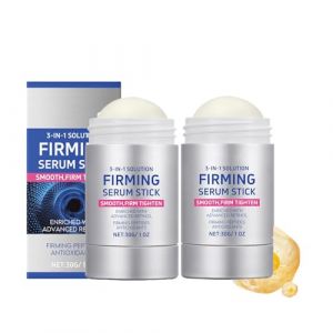 Lot de 2 b&acirc;tons de s&eacute;rum raffermissant au r&eacute;tinol pour le visage et le cou - B&acirc;ton de baume anti-&acirc;ge avec antioxydants - R&eacute;duit les rides et ridules - B&acirc;ton nourrissant au r&eacute;tinol pour un &eacute;clat plus (NeoMall新汇, neuf)