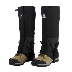 OIGWBPH 1 Paire de Guêtres Respirantes, Jambières pour Homme et Femme, Chasse, Escalade, Activités Extérieures Neige, Pluie, Boue, Vent Surchaussures Chaussure Pluie, Anti Sable (XiangYangShiZhuMeiSiShangMaoYouXianGongSi, neuf)