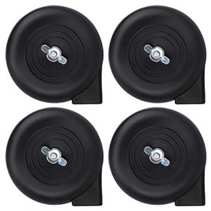 Qixuer 4 Compresseur d'air Filtre Silencieux, 20mm Compresseur d'air Silencieux Filtre Silencieux Compresseur Remplacement Filtre d'admission Pi&egrave;ces (Qixuer, neuf)