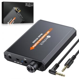 Neoteck Amplificateur de Casque Portable Audio 3.5 mm Casque HiFi Écouteurs avec Batterie au nLithium Mat Surface en Aluminium pour MP3 MP4 Téléphones Ordinateur (Neoteck-FR, neuf)