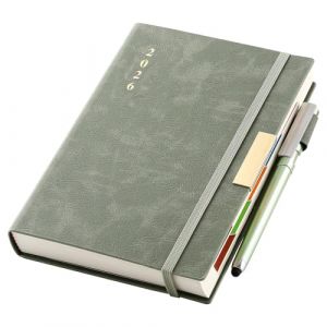 Agenda 2026 A5 Une Page par Jour, Agenda 2026 de janvier &agrave; d&eacute;cembre, Planificateur Annuel 2026, Agenda Quotidien &agrave; Couverture Rigide avec Onglets Mensuels Color&eacute;s, Stylo, Porte-Stylo, Poche Int&eacute;rieure (Dong.Feng, neuf)