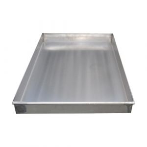 ByteRunning Bacs Vidange pour Climatiseur,Bacs D'&eacute;Gouttement De Climatiseur,Bacs Condensat Pompe A Chaleur,Bacs Condensat Clim Acier Inoxydable,Bacs De Vidange pour Unit&eacute; AC (jianglongguoji, neuf)