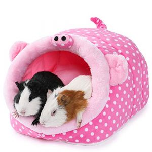 JanYoo Niche pour chinchilla, hérisson, cochon d'Inde, accessoire de cage, jouet pour tagame barbe, hamster, furet, rat (JanYoo, neuf)