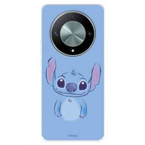 Coque compatible avec Huawei Honor Magic6 Lite Officielle Disney Stitch Bleu pour protéger votre mobile. Coque en silicone transparente souple sous licence officielle Lilo & Stitch (La Casa de Las Carcasas, neuf)