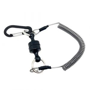 Laisse pour P&ecirc;che &agrave; la Mouche, Porte &Eacute;puisette, Syst&egrave;me Anti-D&eacute;rapant &Agrave; Lib&eacute;ration Rapide pour Accroche S&eacute;curis&eacute;e en Eau Douce Mer Et Glace (zhawel, neuf)