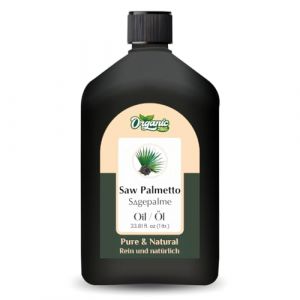 Organic Zing Saw Palmetto (Serenoa repens) Oil | Pure & Natural Carrier Oil for Aroma, Diffusers, Skincare & Haircare - 1000 ml (24x7healthstore, neuf)