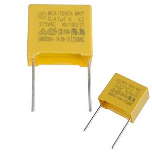TOPALLI- Condensateur 470 nF 0.47uF 470J 275 V Condensateurs de s&eacute;curit&eacute; MEX -X2 MKP Suppression des condensateurs d'interf&eacute;rence en mode diff&eacute;rentiel (Topalli, neuf)