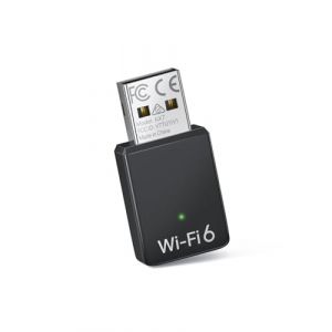 BrosTrend AX900 Mini Cl&eacute; WiFi Linux pour Ubuntu, Mint, Debian, Zorin, Raspberry Pi OS, Kubuntu, Mate, Windows etc. Cl&eacute; USB Dongle WiFi Linux Wi-Fi 6 Double Bande 5GHz 600Mbps + 2.4GHz 286Mbps, USB 2.0 (Wi-Fi Network Devices Outlet, neuf)