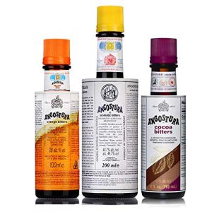 TRIPACK ANGOSTURA BITTERS - AROMATIC 200ml, ORANGE 100ml, COCOA 100ml (Quick Wines & Spirits, neuf)