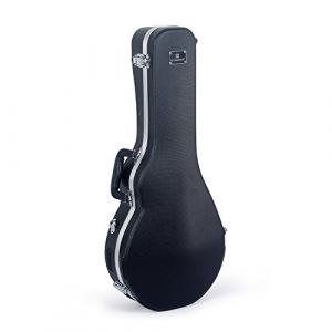 Crossrock &Eacute;tui pour mandoline style F avec sangles de sac &agrave; dos, coque rigide moul&eacute;e en ABS noir (CRA860MFBK) (Musicasesupplier-FR, neuf)