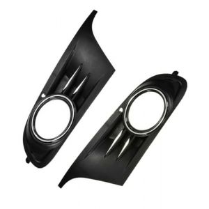 CLWYWUL Grille feu antibrouillard Compatible avec VW pour Golf 6 MK6 2009 2010 2011 2012 2013 pour Golf Cabriolet 2012-2016 Accessoires De Voiture Couvercle De Calandre De Phare Antibrouillard(Pair) (手三, neuf)