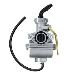 Tunejoy Carburateur PZ20 20mm Carburateur avec Valve Manuelle pour Moteur de Poche 4 Temps 50cc 70cc 90cc 110cc 125cc Mini Quad ATV Dirt Bike Pit Bike (HYPER SHOP SRL, neuf)