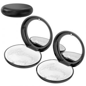 KIRZAX 2 Pièces Boite a Dentaire Portable,avec Miroir,Boite dentier Adulte,Boîte de Rangement pour Appareils Dentaires,Kit Dentaire Boîte De Rangement,Boite Gouttiere Dentaire(Noir) (VLAD SHOP ADV, neuf)