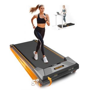 BestGod Tapis de Marche, Tapis de Course Pliable sous la Table, Walking Pad 2,5 CV, Inclinaison de 5%, Treadmill avec T&eacute;l&eacute;commande, Capacit&eacute; de Charge 150kg, pour la Maison et Le Bureau (BestGod Direct, neuf)