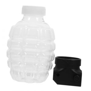 Gogogmee Bouteille Plastique Transparente pour Billes Petite Gourde de Recharge avec Couvercle &Eacute;tanche Accessoire Jeu Gar&ccedil;on Fille pour Shooter Flacon Compact L&eacute;ger pour Perles et Billes (Kolding Luo, neuf)