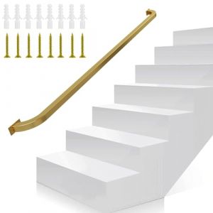 Gorssen 90cm Main Courante D'escalier, Rampe De Plomberie, Rampe D'escalier De Fer du Vent Industriel, L'intérieur du Foyer Et La Main Courante du Corridor Loft Extérieur (Gorssen EU, neuf)