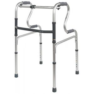 Aidapt - VP179A - Déambulateur Pliable Deluxe Double Niveau sans Roulettes (DANS MON PANIER, neuf)
