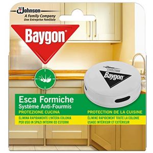 Baygon Piège Anti-Fourmis Boîte à Appât Usage Intérieur et Extérieur - Lot de 4 (Amore Animale Shop, neuf)