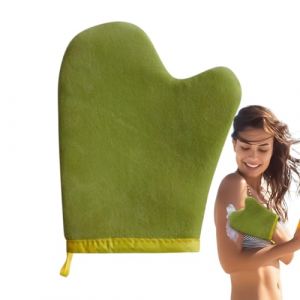 Mitaine applicateur d'autobronzant, applicateur r&eacute;utilisable pour bronzage | M&eacute;lange graduel pr&eacute;cis large couverture design ergonomique pour voyage, jambes, visage appliquer sur le dos de la (kexcudg, neuf)