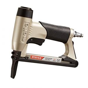 meite MT8016LN Agrafeuse Pneumatique Pour Tapisserie, Calibre 21, Série 80, Couronne 1/2", Longueur 1/4" à 5/8", Agrafeuse Pneumatique à Fil Fin Avec Nez Long (MEITE Europe, neuf)
