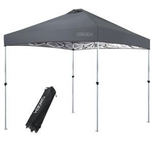 Origem Tonnelle Pliante 3m x 3m & 2,5m x 2,5m avec Parois Latérales, Montage Simplifié en Un Gestes & Sac de Rangement à roulettes,Toile Oxford 210D, Idéale pour Camping, Barbecue, École et Famille (Bennett Benifits STORE, neuf)