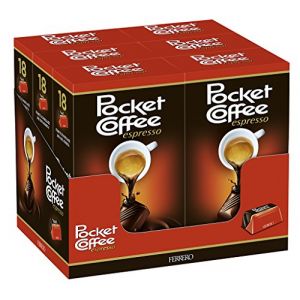 Ferrero POCKET COFFEE 18 PIECES - PRODUIT ARTISANAL ITALIEN (MONARCHY, neuf)