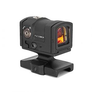 viseur Tactique &agrave; Point Rouge, 3,5 MOA Taille de Point Rouge, viseur &agrave; r&eacute;flexion holographique Optique avec Supports Picatinny et Glock (猎狐户外用品, neuf)