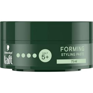 Schwarzkopf TAFT Paste Forming Pâte coiffante végétalienne pour des looks inachevés, douce pour les cheveux et le cuir chevelu, 75 ml (Andrews Cosmetics, neuf)