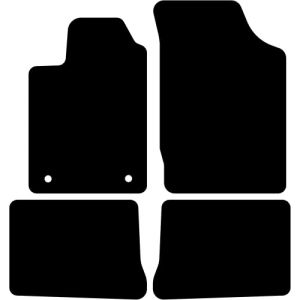 Kovvar Tapis de Sol Compatible avec Renault Clio 1998-2005 Correspondant &agrave; la Version: 2 | Qualit&eacute;: Premium (Kovvar, neuf)