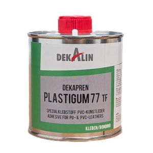 Colle pour bâche PVC – Plastigum77 – Pot Pinceau 200 ML, Colle Contact pour bâches de Camion et Films PVC (ANKO Planen GmbH, neuf)