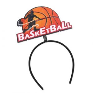Bandeau de basket-ball confortable pour gar&ccedil;ons et filles en tissu sur le th&egrave;me du sport, accessoire de t&ecirc;te d'&eacute;quipe, esprit, cheerleader, bandeau de basket-ball (GCmandwe, neuf)