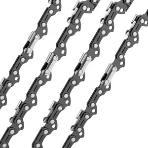 4 cha&icirc;nes de tron&ccedil;onneuse 0.325" 1,5 mm 72TG 45 cm 058 (YH-EU, neuf)