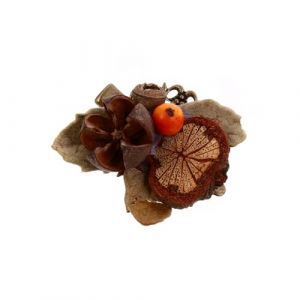 Mipcase Pince &agrave; Cheveux Vintage De Simulation Petite Taille Fruit Et Pomme De Pin D&eacute;corative Automne Femmes F&ecirc;te C&eacute;r&eacute;monie (andy wang, neuf)