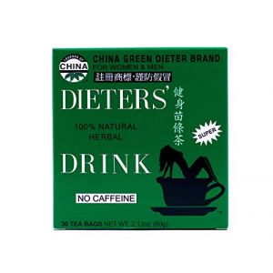 Uncle Lee's China Green Dieters Tea Dieter's Drink (1x18 Tea Bags) (GMStaar, neuf)