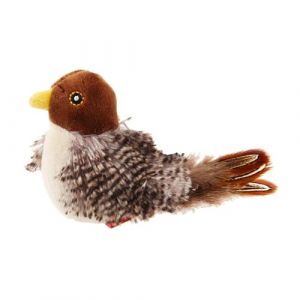 G&eacute;n&eacute;rique Oiseau pour Chat, Jouet Chat Oiseau Qui Bouge, Jouet pour Chat Oiseau Gazouillant Simul&eacute;, Jouet Interactif pour Chat, Oiseau Gazouillant, Jouet D'oiseau pour Chats D'int&eacute;rieur (tomantle, neuf)