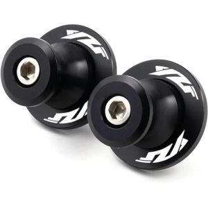 ZESIDIMO 2 pi&egrave;ces M6 Diabolos cliquets pour Yamaha YZF R1 R1M R3 R6 R7 R25 R125 YZFR6 YZFR1 accessoires de moto support de moto arri&egrave;re bras oscillant (Noir) (ZYAKO, neuf)