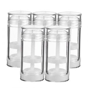 Healvian 5pi&egrave;ces R&eacute;cipients Vides Et Pots De Cr&egrave;me Rotatifs Bouteilles Plastique Vides Pour Soi-m&ecirc;me Supports Pour Pots De Cr&egrave;me (Le Sengyu, neuf)