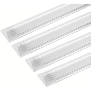 Sararoom Tube Led 90cm 4PCS,30W 3000LM Neon Led,LED Plafonnier Reglette &Eacute;tanche Led LED Tube N&eacute;on Led Garage Plafonnier pour Atelier,Salle de Bain,Cave,Bureau Eclairage (firstpay, neuf)