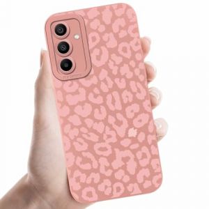 Coalbooliy Coques pour Samsung Galaxy S22 5G 6,1'', Étui Rose Souple TPU Silicone Aesthetic Modèle Léopard Dessin Durable Fine Housse de Antichoc Camera Protection Cover Cadeau Filles, 07 (BAROR TRADING, neuf)
