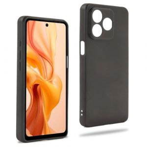 REY Coque pour ULEFONE Note 18 Ultra - 18 Pro, TPU Noir en Silicone, Ultra Fine 0.33mm (REY ®, neuf)
