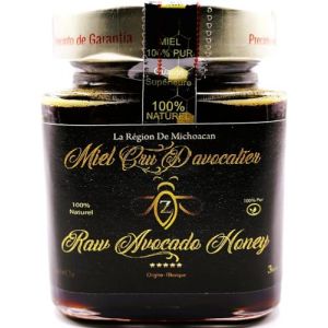 Miel d'Avocatier Du Mexique -300g- 100% Naturel, R&eacute;colt&eacute; dans la province de Michoacan, dans l'ouest du Mexique. (Nature'sHarvest, neuf)