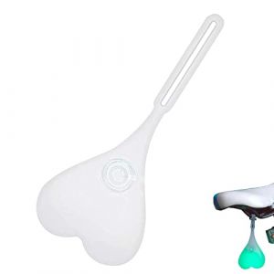 Firulab feu arrière vélo, feu arrière vélo LED Ball Light drôle en Forme Coeur feu arrière étanche vélo Oeuf Lampe Nuit Avertissement (atteryhui, neuf)