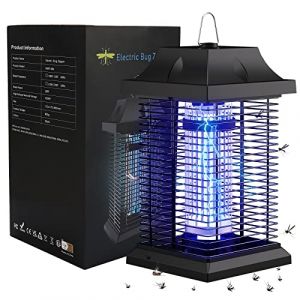 Dreamhigh® Lampe Anti Moustique 4500V, 20W Intérieur et Extérieur Tueur de Moustiques, Efficace Portée 100 m², UV Lampe Anti Insecte pour Maison Cuisine Jardin Terrasse Chambre (Orchene Trade, neuf)