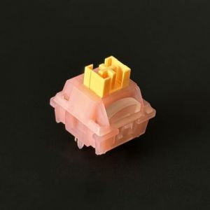 DucKey Outemu Honey Peach/Lime Switch V3, Interrupteur 5Pin Linéaire/Tactile Pré-lubrifié pour Clavier Mécanique (Color : Linear Peach, Size : 30PCS) (DucKey Tech, neuf)