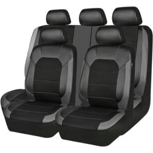YALLIT Housses de Siège Auto Universelles pour Renault Scenic 3, Megane Sport, Megane 2, Accessoires de Voiture - Gris (Jinyuchun, neuf)