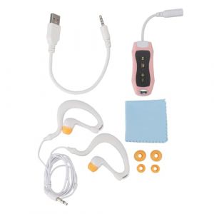 Lecteur MP3 &eacute;tanche pour la Natation, Lecteur MP3 IPX8, Lecteur de Musique USB 2.0 &eacute;tanche et Rechargeable avec &eacute;couteurs &eacute;tanches pour la Natation, la Plong&eacute;e, la Course &agrave; Pied (Weajan, neuf)