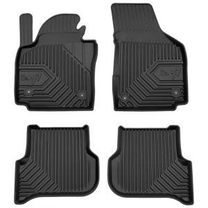 MOTOS Tapis de sol caoutchouc pour Volkswagen Golf Plus 2005-2014 Améliorez Votre Confort de Voyage avec Le tapis noir antidérapant Auto No.77- tapis voiture Tous Temps pour Voiture, Protection Contre (MOTOS EU, neuf)