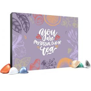 Pack de dégustation Special T avec 25 thés - sélection aléatoire de thé noir, thé vert, rooibos & thé bleu exotique Parfait pour découvrir (Natur und Gesund, neuf)