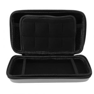 ASHATA Étui de Transport pour 3DS pour New 3DS XL pour New 2DS XL, Coque de Rigide, étui de Voyage pour Super NES Edition pour New 2DS XL avec Poche Intérieure à 8 Emplacements de Jeu (Leerma, neuf)