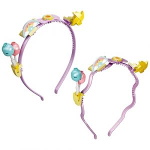 Kit de serre-tête à monter soi-même pour filles de 6 à 10 ans - Accessoires de cheveux créatifs avec couleurs macarons, merveilleux cadeau pour les enfants - Artisanat et jeu (Ben&Bel, neuf)
